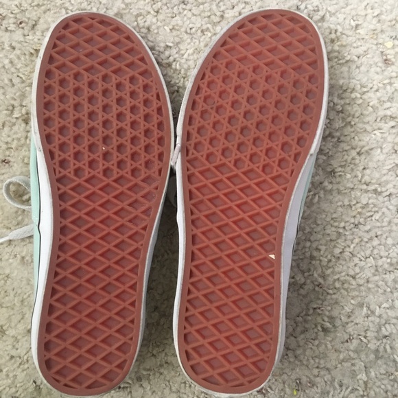 Vans Mint Green Shoes - Picture 3 of 6